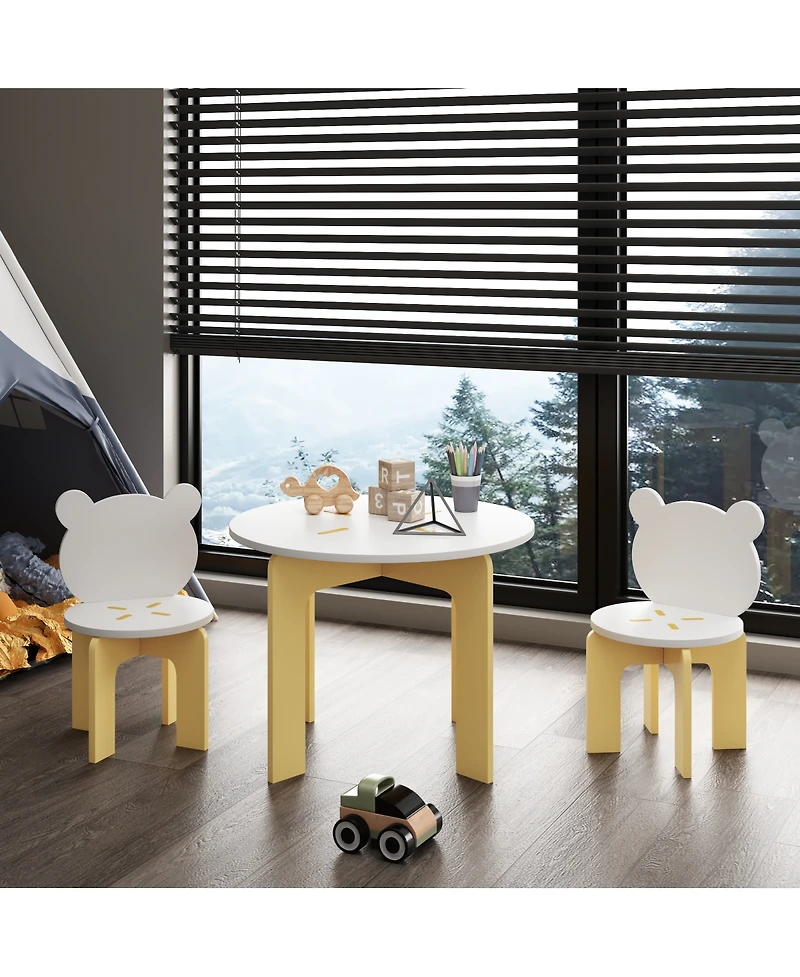 Streamdale Furniture Kids Table and Chairs Set