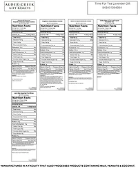 Alder Creek Gift Baskets Time for Tea Lavender Gift, 8 Pieces