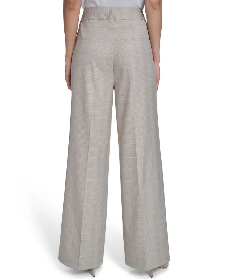 Calvin Klein Petite Wide Leg Fashion Pants