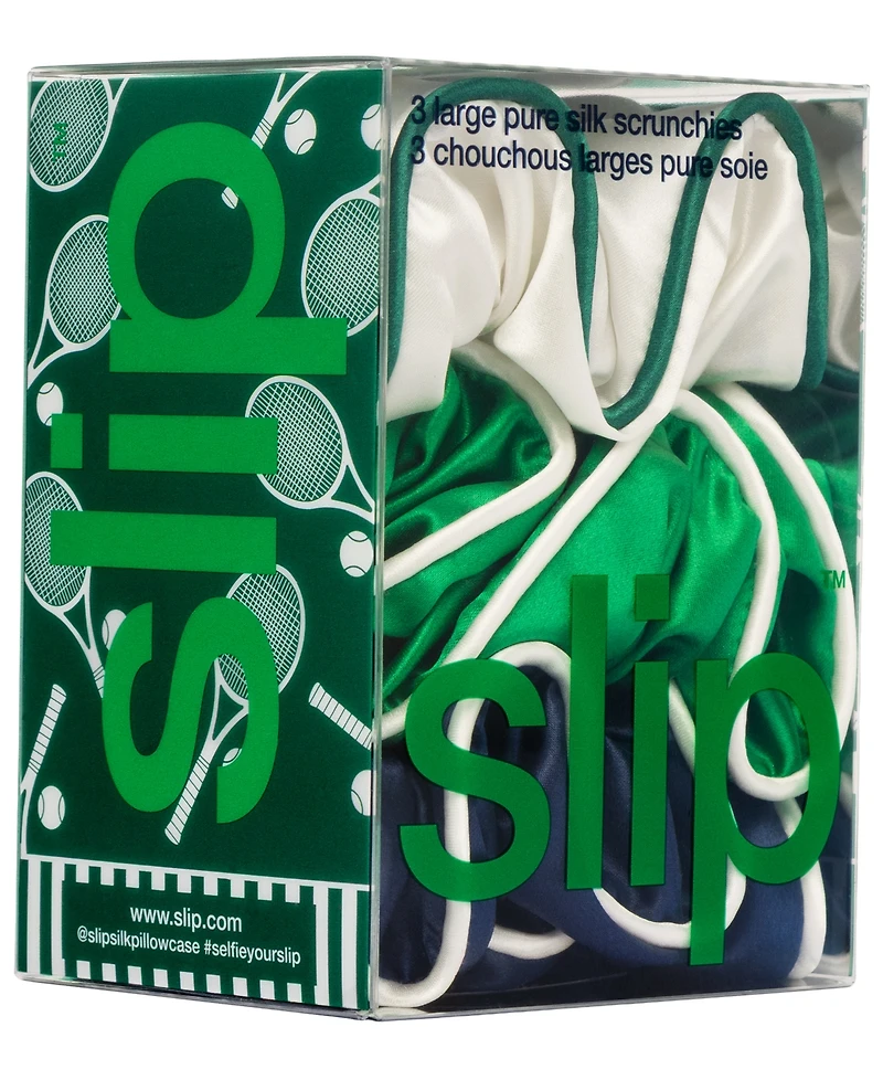 Slip Pure Silk Large Scrunchies Set