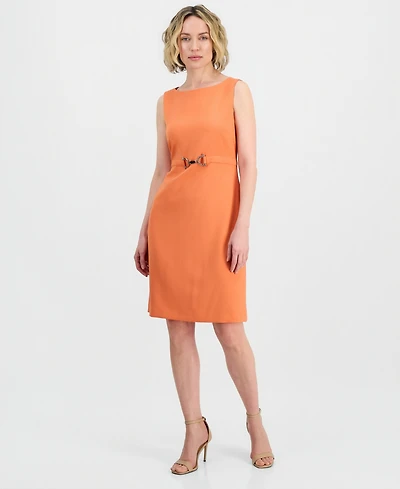 Kasper Women's Belted Sheath Dress