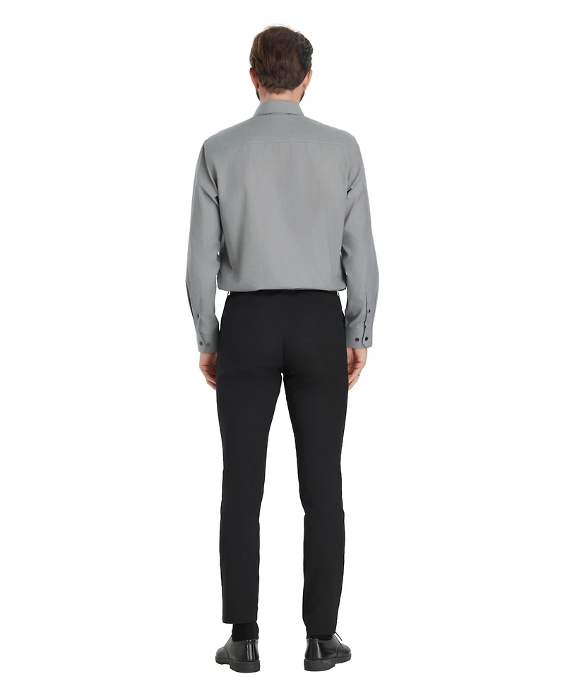 Alfani Men's Regular-Fit Solid Dress Shirt, Macy's Exclusive