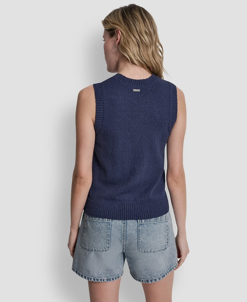 Dkny Jeans Women's Crewneck Pull-On Sweater