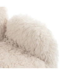 Streamdale Furniture Criss Cross Ergonomic Swivel Desk Chair with Adjustable Armrests & Wheels