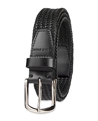 Cole Haan Men's Fully Adjustable Leather Braided Belt