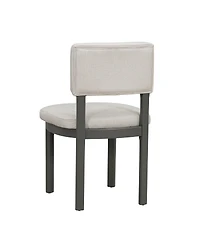 Streamdale Furniture Farmhouse Wood Dining Table Set for 6, 60" Rectangular Table & Chairs