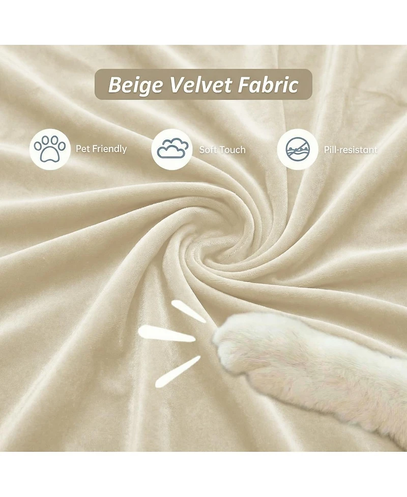 Streamdale Furniture 84.6" 3 Seater Mid Century Modern Chesterfield Sofa