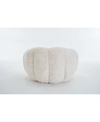 Streamdale Furniture Adult Floral Bean Bag Chair, Ultra-Soft Faux Fur, Large Single-Seater.