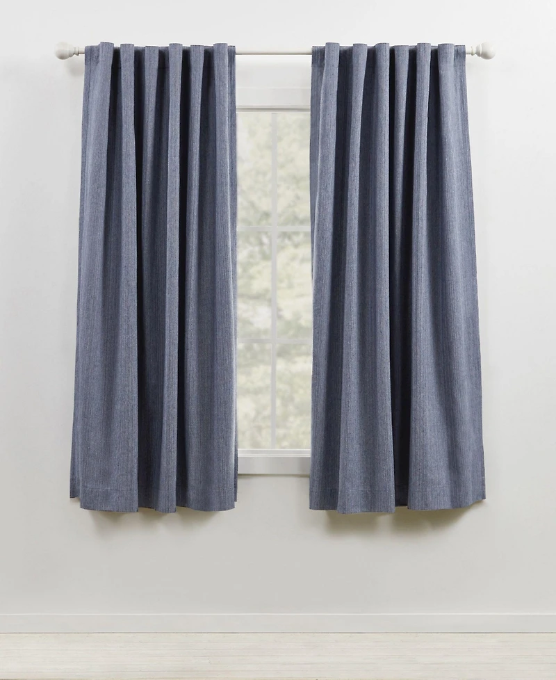 Lauren Ralph Lauren Sallie Blackout Back Tab Rod Pocket Curtain Panel