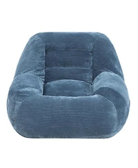 Streamdale Furniture Corduroy Beanbag Couch for Living Room, Bedroom & Dorm, Cozy Cloud Mini Couch