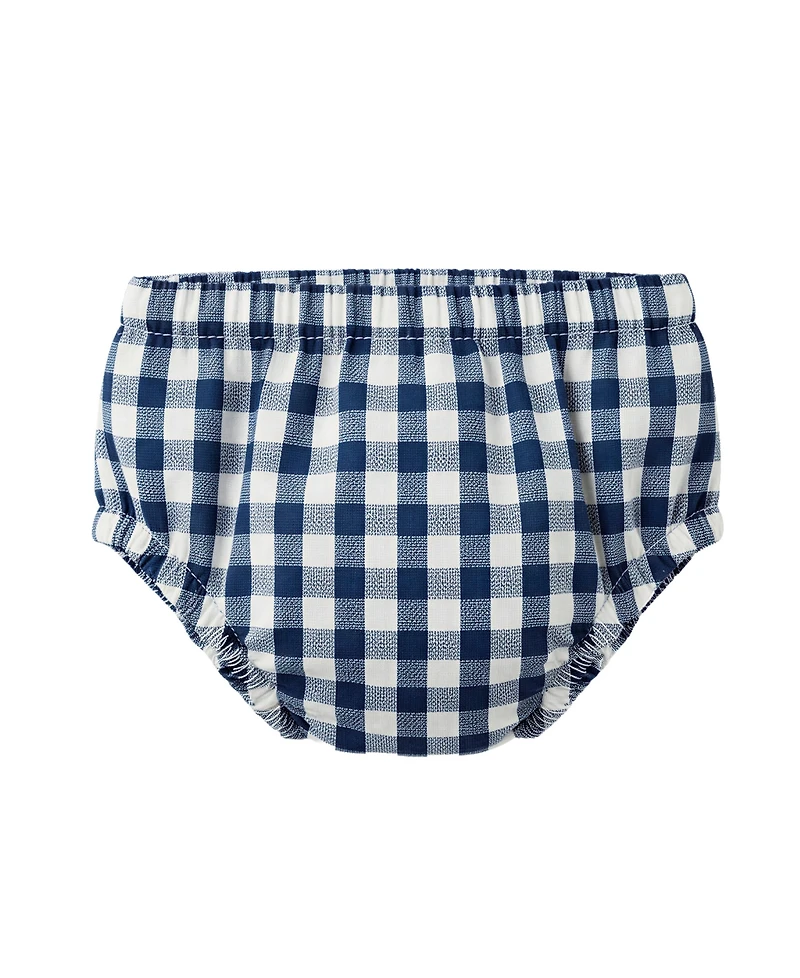 Sperry Baby Girls' Scallop-Collar Dress & Panties with Hairclip, 2-Piece Set