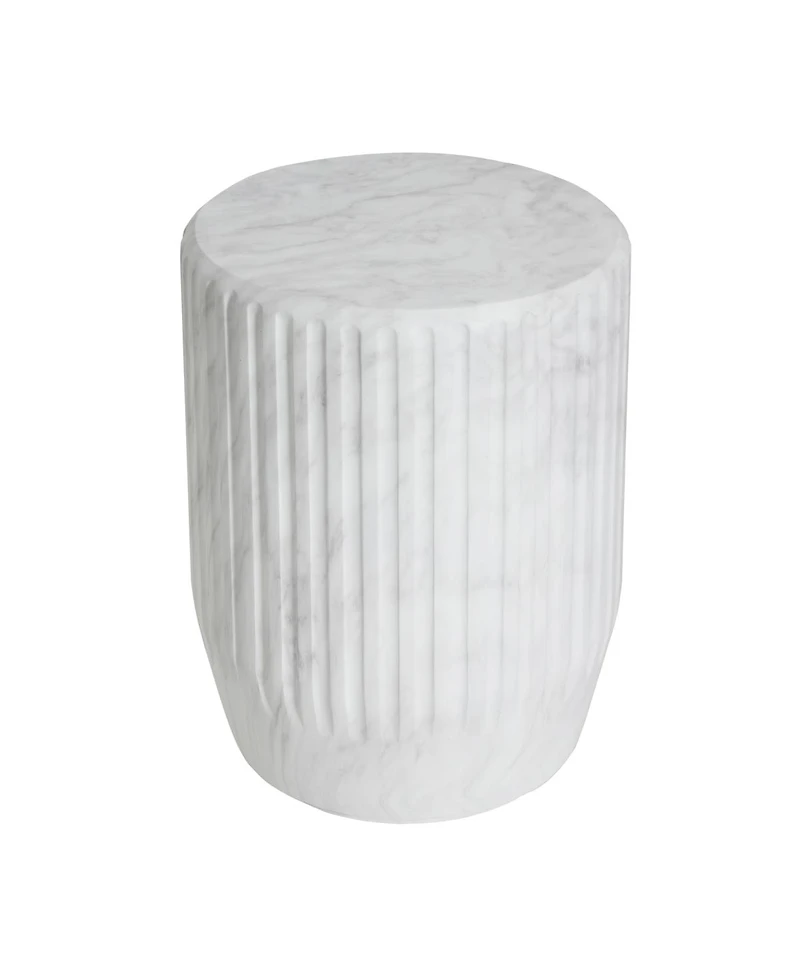 Streamdale Furniture Streamdale Outdoor Cicci Carved Side Table