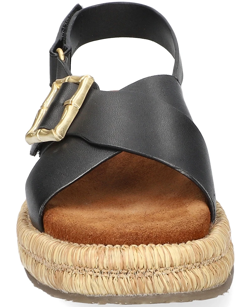 Bella Vita Women's Jaylyn Round Toe Slingback Sandals
