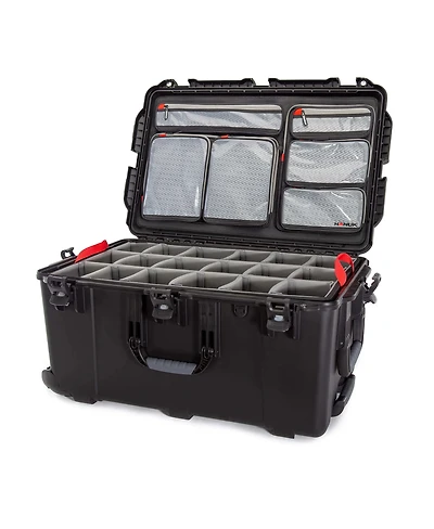 Nanuk Wheeled Series 965 Waterproof Hard Case with Lid Organizer and Padded Dividers
