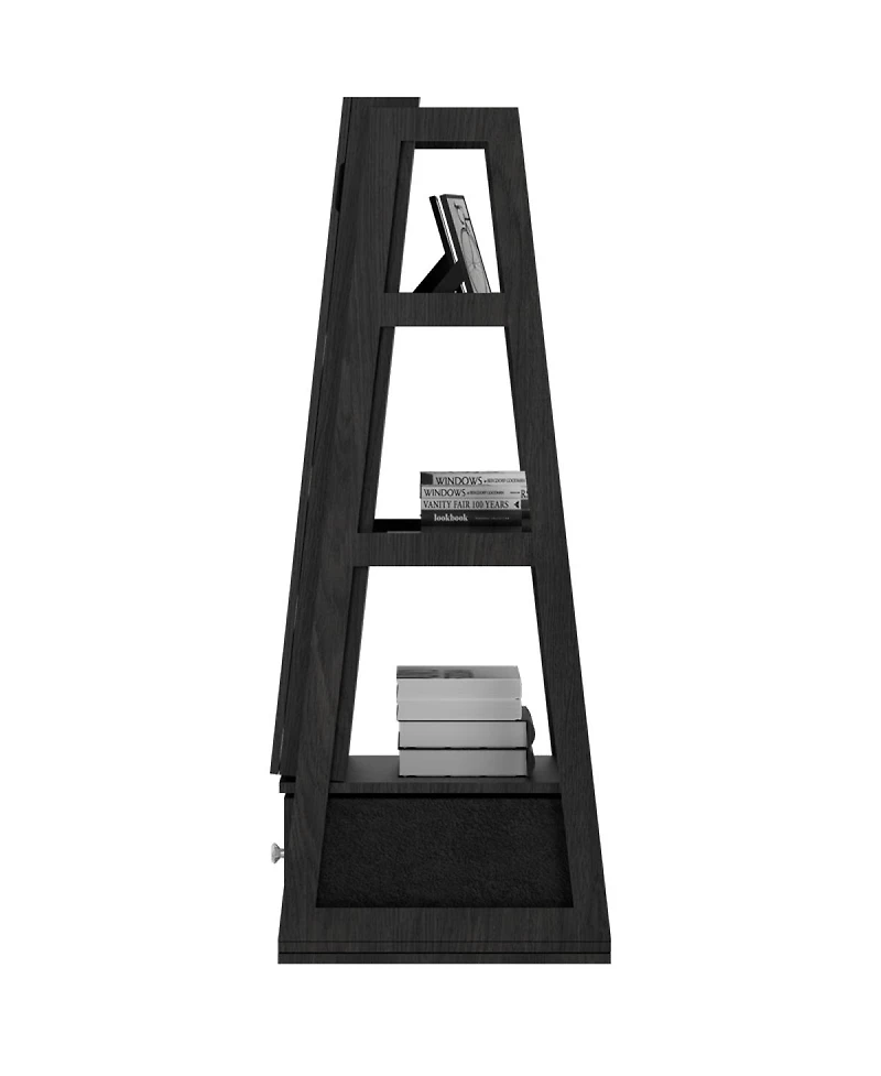 Streamdale 360° Swivel Jewelry Cabinet with Full Length Mirror,