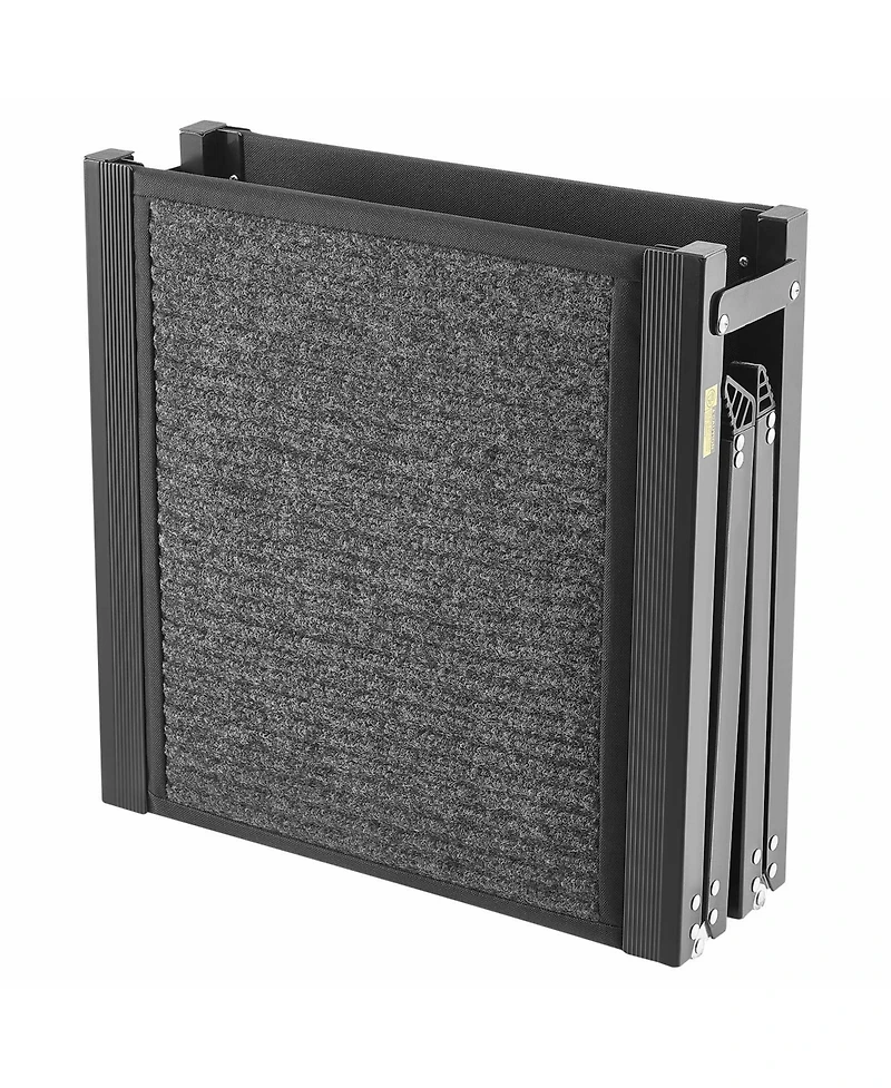 Aostirmotor Folding 63" Dog Ramp for Suv & Truck, Non-Slip Portable Ramp for Medium & Large Dogs