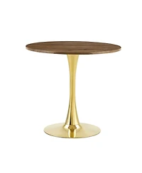 Streamdale Furniture Space-Saving Round Dining Table for Small Apartments