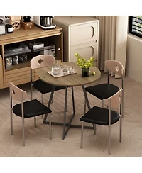 Streamdale Furniture Round Dining Table for Small Spaces