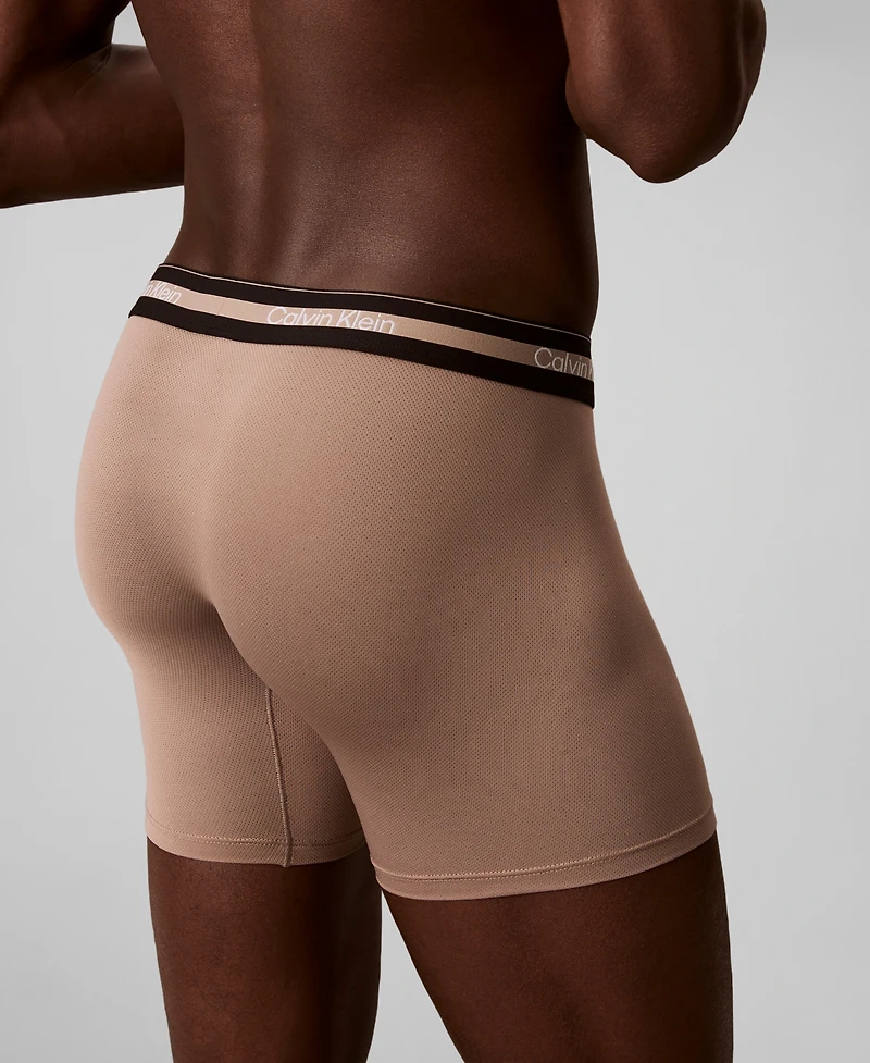 Calvin Klein Men's Icon Active Mesh Boxer Briefs
