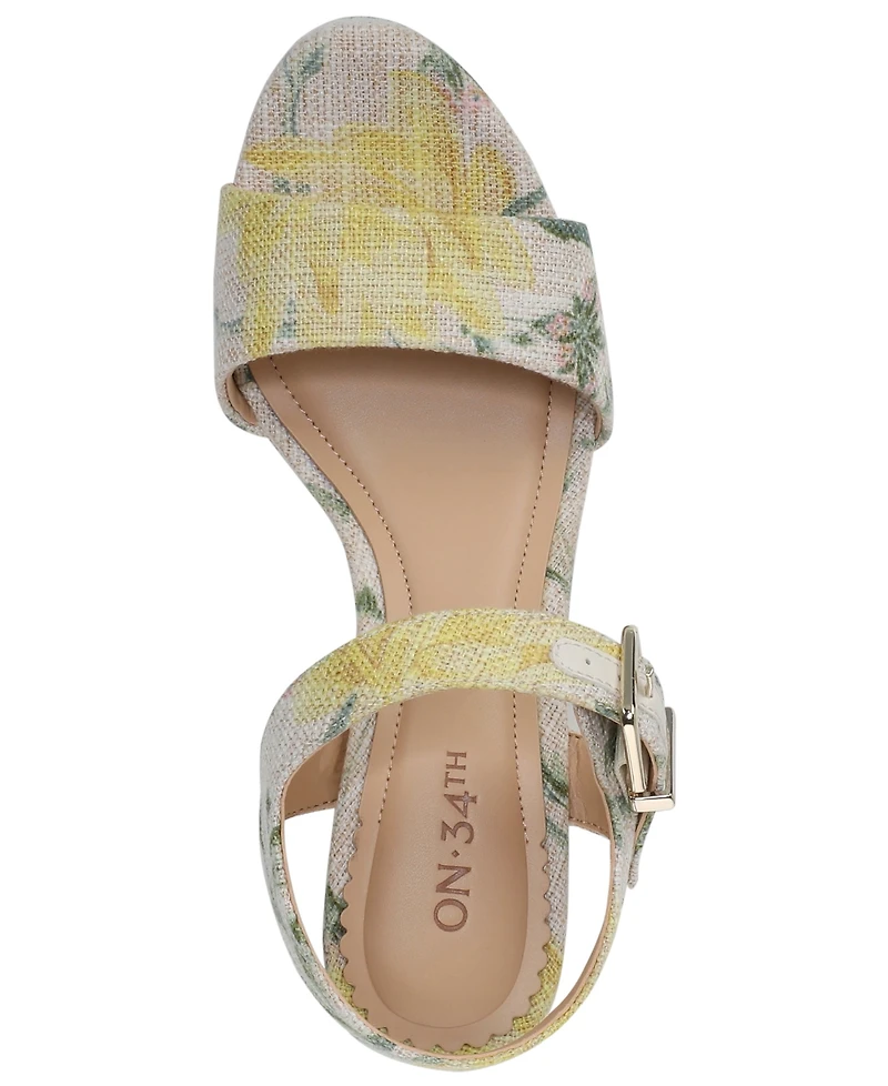 On 34th Women's Whillow Block Heel Dress Sandals, Macy's Exclusive