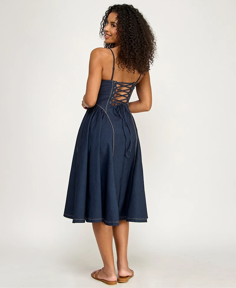 Katia Rae Women's Sweetheart Midi Dress