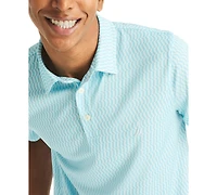 Nautica Men's Short-Sleeve Geo Print Golf Polo Shirt