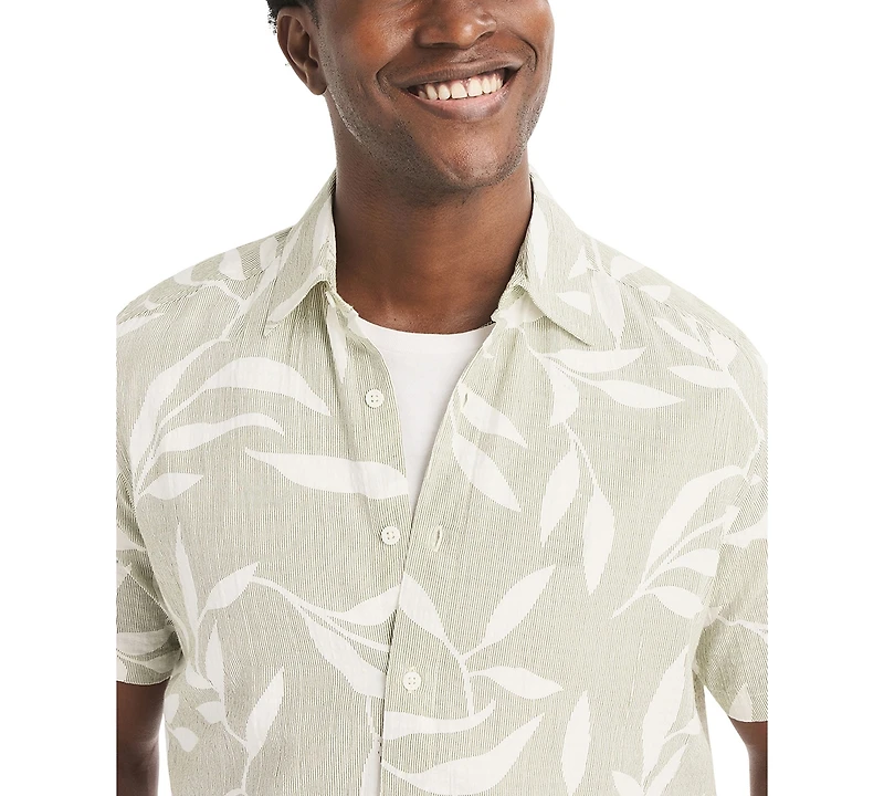 Nautica Men's Short-Sleeve Woven Shirt