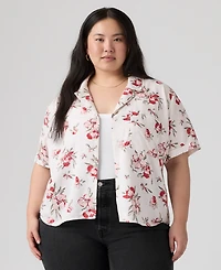 Levi's Plus Bennie Point Collar Camp Shirt