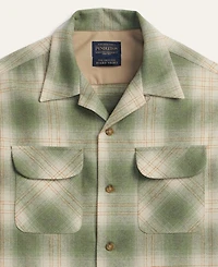 Pendleton Men's Plaid Camp-Collar Board Shirt