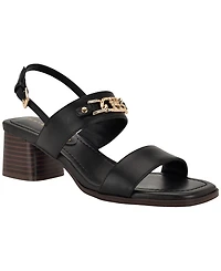 Tommy Hilfiger Women's Mhena Block Heel City Sandals