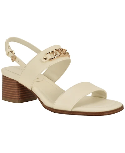 Tommy Hilfiger Women's Mhena Block Heel City Sandals