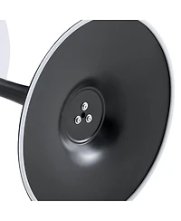 Streamdale Furniture Round Dining Table, 23.6" Tulip Table with Thickened Top & Metal Pedestal, Mid Century Modern Bistro (Faux Marble)