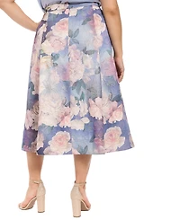 Muse Plus Pleated Organza Skirt