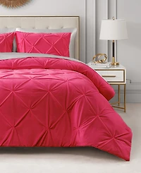 Juicy Couture Kiss Pleat Plush -Pc. Comforter Set
