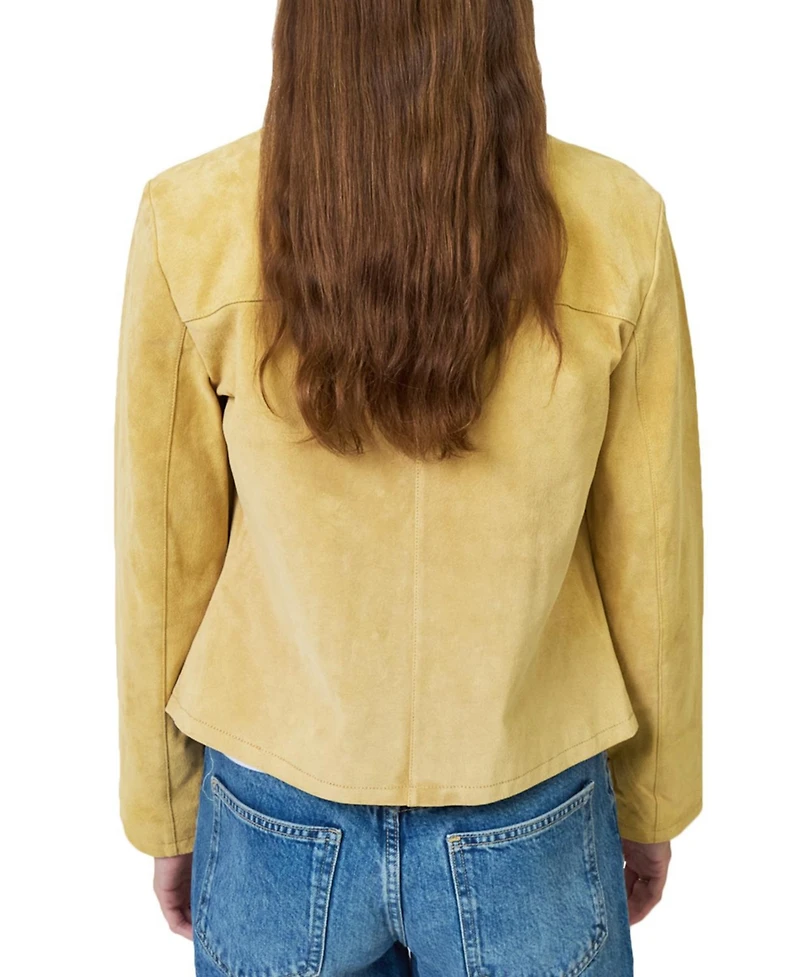 Central Park West Women's Ophelia Suede Lady Jacket