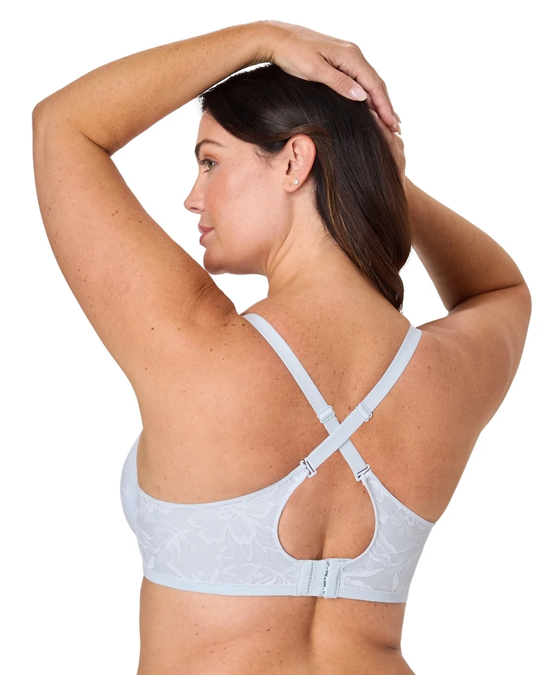 Bali Women's Breathe Lace Underwire Bra DF7590