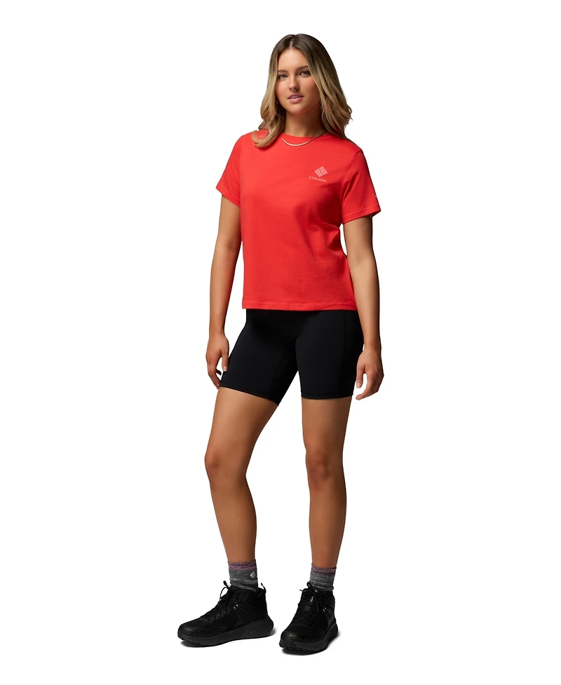 Columbia Women's Rolling Bend Graphic Short Sleeve Top