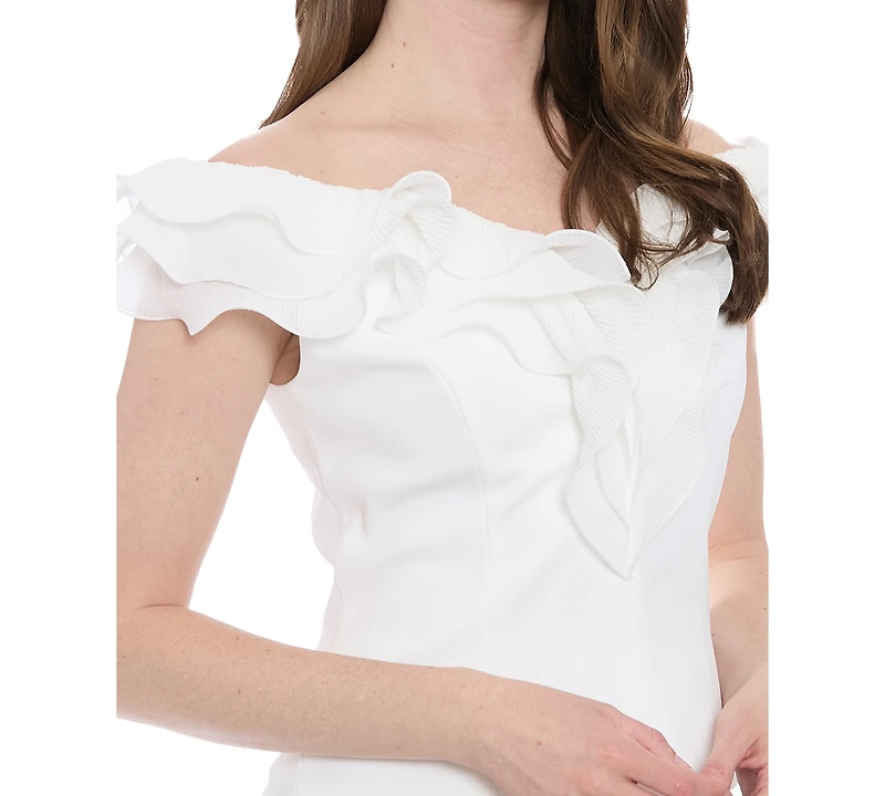 Muse Women's Ruffle Off-The-Shoulder Top
