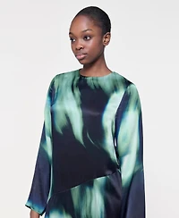 Leem Women's Printed Paneled Dress