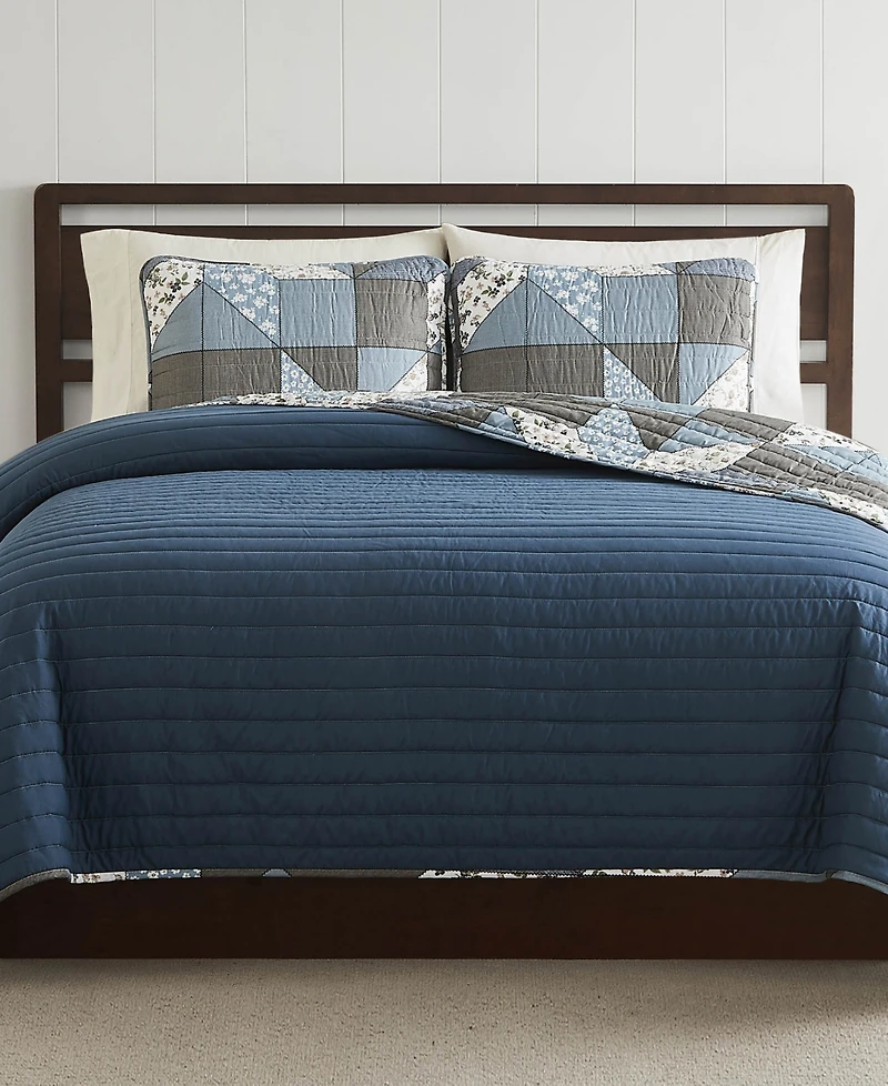 Lucky Brand Jianna Patchwork Reversible 3-Pc. Quilt Sets