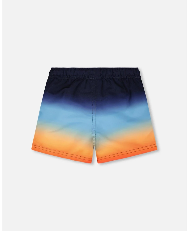 Deux par Boys Swim Trunks Gradient
