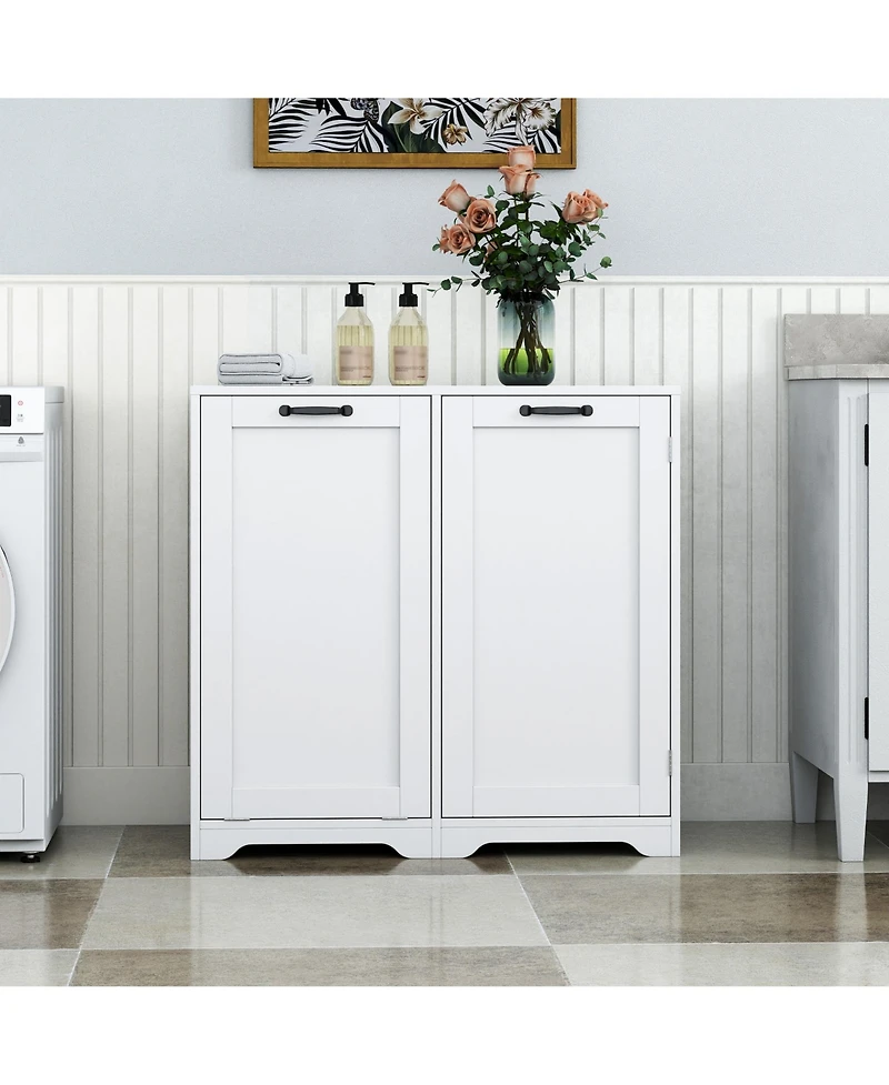 Rainsken Laundry Hamper Cabinet