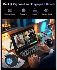 Nimo 17.3 Inch Ips Fhd Gaming Laptop Amd Ryzen 7 8745HS 32GB DDR5 Ram 2TB Ssd 4.9GHz Radeon 780M Graphics 100W Usb C 4.0