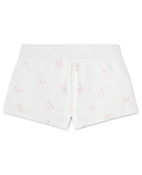 abercrombie kids Girls' Printed Fleece Shorts
