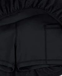 abercrombie kids Girls' Eyelet One-Shoulder Mini Dress