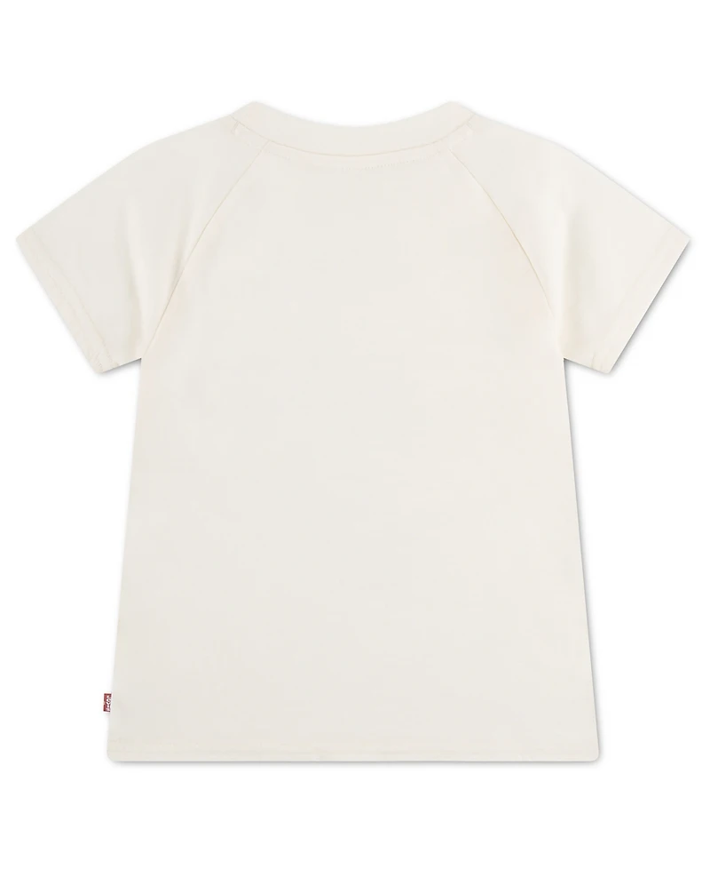 Levi's Girls' 7-16 Mermaid Round Neck T-Shirt