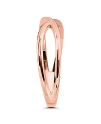 Giani Bernini Polish Infinity Sign Adjustable Toe Ring. 18KT Rose Gold over Sterling Silver. Created for Macy's.