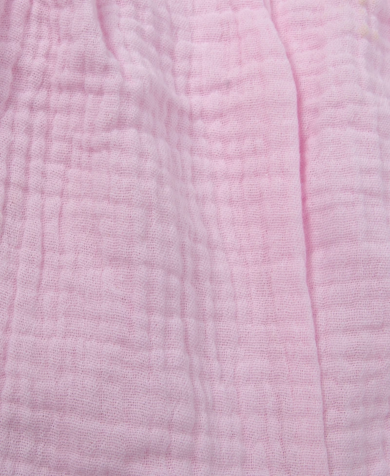 Baby Essentials Girls' Crochet Romper & Headband, 2-Piece Set