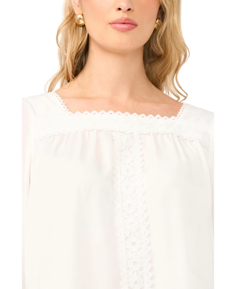 Vince Camuto Women's Square Neck Blouse