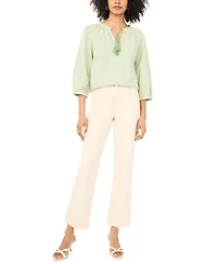 Vince Camuto Women's Ruffle Neck Blouse